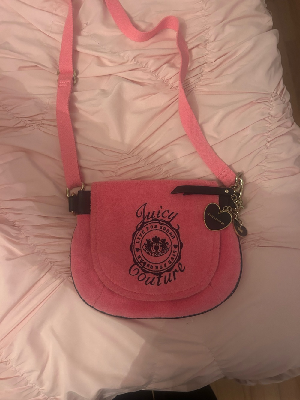 Juicy Couture Pink Crossbody